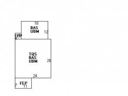 395 Winchester St, Newton MA  02461-2008 floor plan