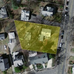 1105 Walnut St, Newton MA 02461-1259 aerial view