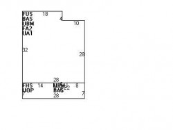 33 Waldorf Rd, Newton MA 02461-1332 floor plan