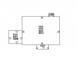 23 Channing Rd, Newton MA  02459-1138 floor plan