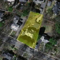 25 Kenmore St, Newton MA 02459-2105 aerial view