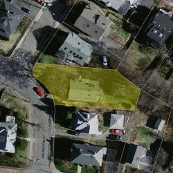 9 Arlington St, Newton MA 02458-2452 aerial view