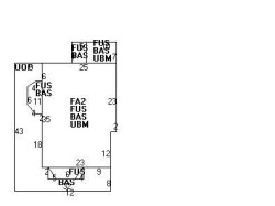 133 Lowell Ave, Newton MA 02460-1521 floor plan