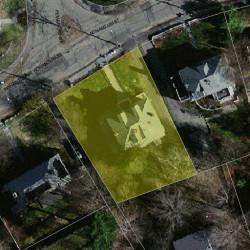 78 Nonantum St, Newton MA 02458-2444 aerial view