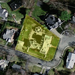 50 Green Park, Newton MA 02458-2606 aerial view