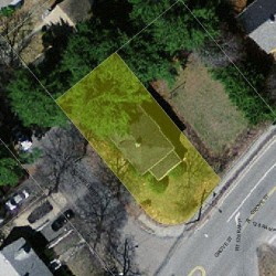 30 Asheville Rd, Newton MA  02462-1102 aerial view