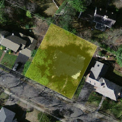 45 Littlefield Rd, Newton MA  02459-3009 aerial view