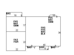 63 Dartmouth St, Newton MA 02465-2801 floor plan