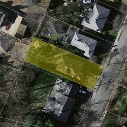 125 Langdon St, Newton MA 02458-1982 aerial view