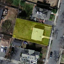 30 Prairie Ave, Newton MA 02466-2104 aerial view