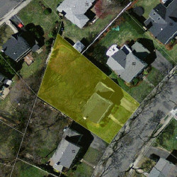 78 Fessenden St, Newton MA 02460-1120 aerial view