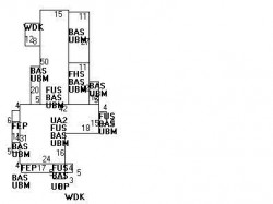 74 Waban St, Newton MA 02458-1415 floor plan