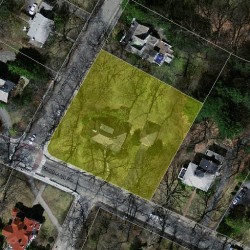 244 Woodland Rd, Newton MA 02466-2707 aerial view