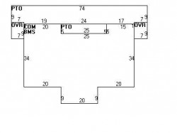 136 Park St, Newton MA 02458-2043 floor plan