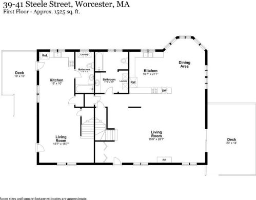 39 Steele St, Worcester, MA 01607-1545