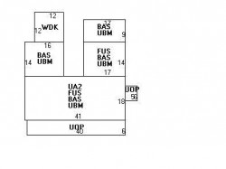 87 Crafts St, Newton MA 02458-1257 floor plan