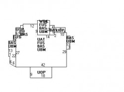 80 Grasmere St, Newton MA  02458-2211 floor plan