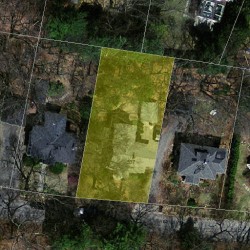 337 Waban Ave, Newton MA  02468-1349 aerial view