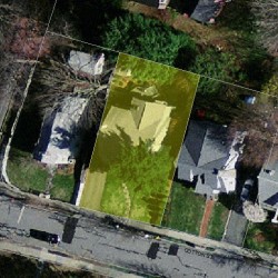 51 Cotton St, Newton MA 02458-2619 aerial view