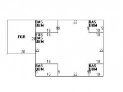 19 Kirkstall Rd, Newton MA 02460-2217 floor plan