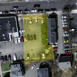 348 Elliot St, Newton MA  02464-1103 aerial view