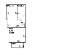 28 Agawam Rd, Newton MA 02468-1303 floor plan