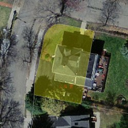 252 Islington Rd, Newton MA 02466-1021 aerial view