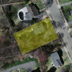 177 Upland Ave, Newton MA  02461-2001 aerial view