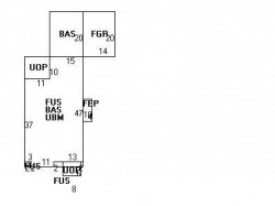 15 Victoria Cir, Newton MA 02459-1016 floor plan