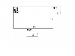 201 Derby St, Newton MA  02465-1526 floor plan
