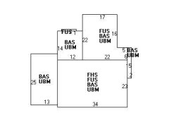 15 Channing Rd, Newton MA 02459-1138 floor plan