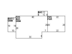 5 Littlefield Rd, Newton MA  02459-3009 floor plan