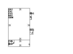 33 Bennington St, Newton MA 02458-1901 floor plan