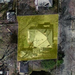 63 Cedar St, Newton MA 02459-1144 aerial view