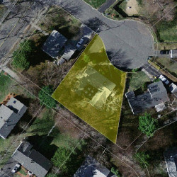 27 Nightingale Path, Newton MA  02459-3520 aerial view