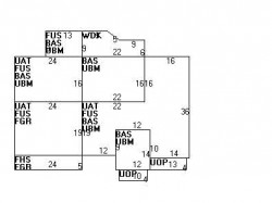 18 Karen Rd, Newton MA 02468-1124 floor plan