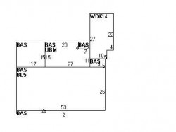 92 Dorcar Rd, Newton MA 02459-3404 floor plan