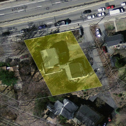 1028 Boylston St, Newton MA  02461-1316 aerial view