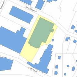 160 Charlemont St, Newton MA 02461-1999 plot plan