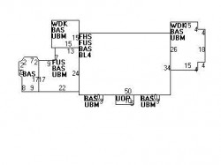 9 The Ledges Rd, Newton MA  02459-2072 floor plan