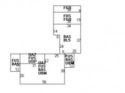 65 Lenox St, Newton MA 02465-3024 floor plan