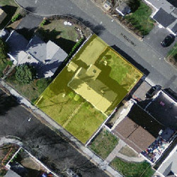 52 Spiers Rd, Newton MA 02459-3711 aerial view