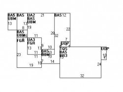 193 Adams Ave, Newton MA 02465-1502 floor plan