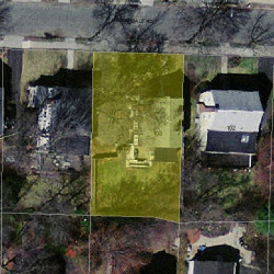 108 Oakdale Rd, Newton MA  02461-1813 aerial view