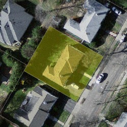 154 Truman Rd, Newton MA 02459-2665 aerial view