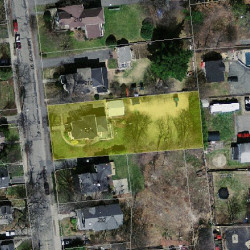 224 Melrose St, Newton MA  02466-1119 aerial view