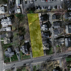 63 Highland Ave, Newton MA 02460-1837 aerial view