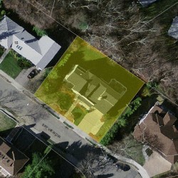 28 Sky View Cir, Newton MA  02459-3158 aerial view