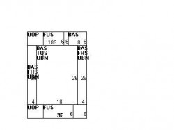 258 Linwood Ave, Newton MA  02460-1438 floor plan