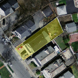 56 Eddy St, Newton MA 02465-2134 aerial view